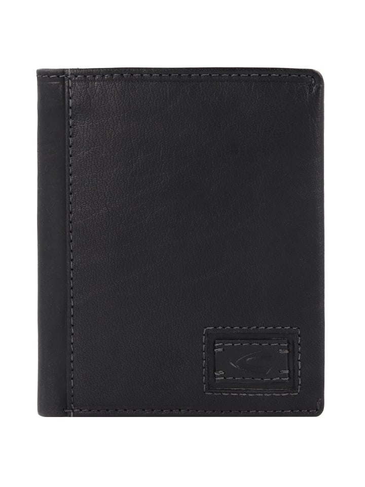Dust Geldbörse RFID Schutz Leder 12 cm black
