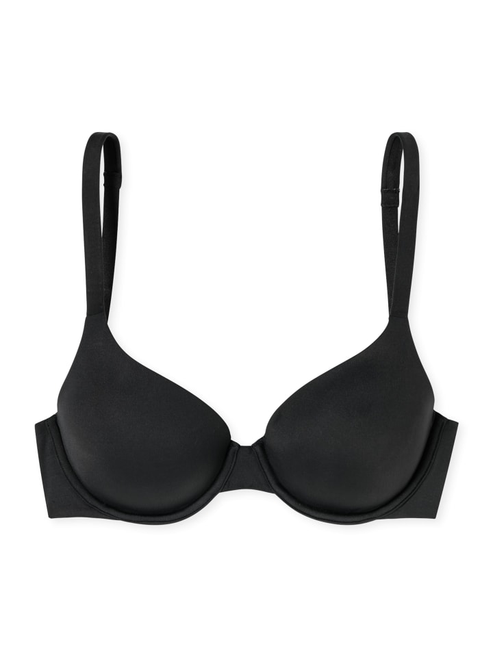 BH mit Schale in Schwarz