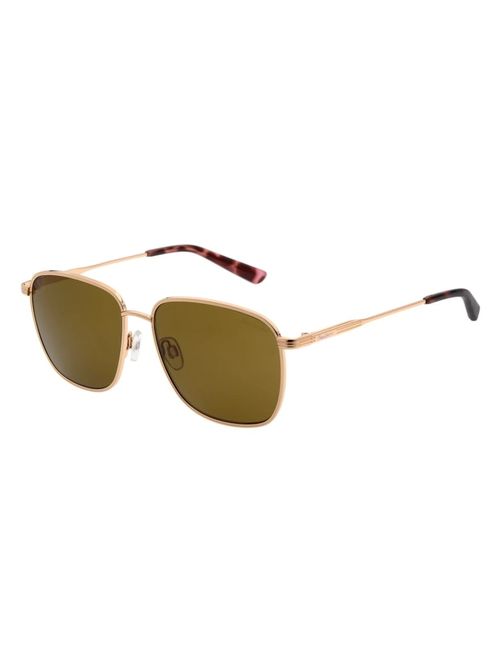Herren Sonnenbrillen Quadrat Roségold