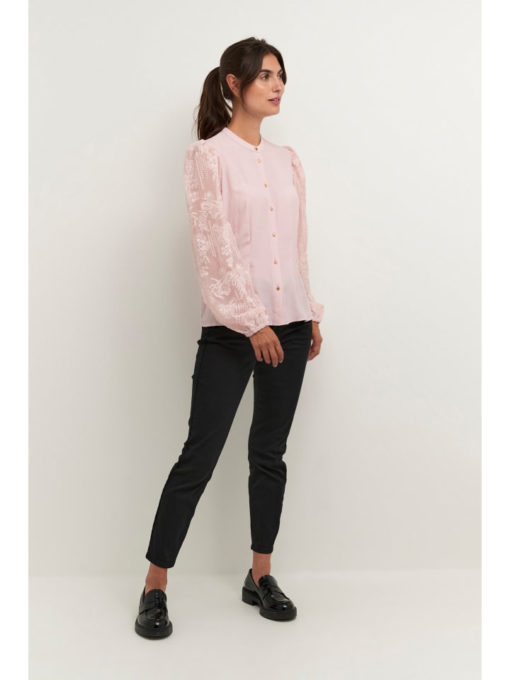 Langarm - Hemd CUasmine Relaxed fit in Pale Mauve