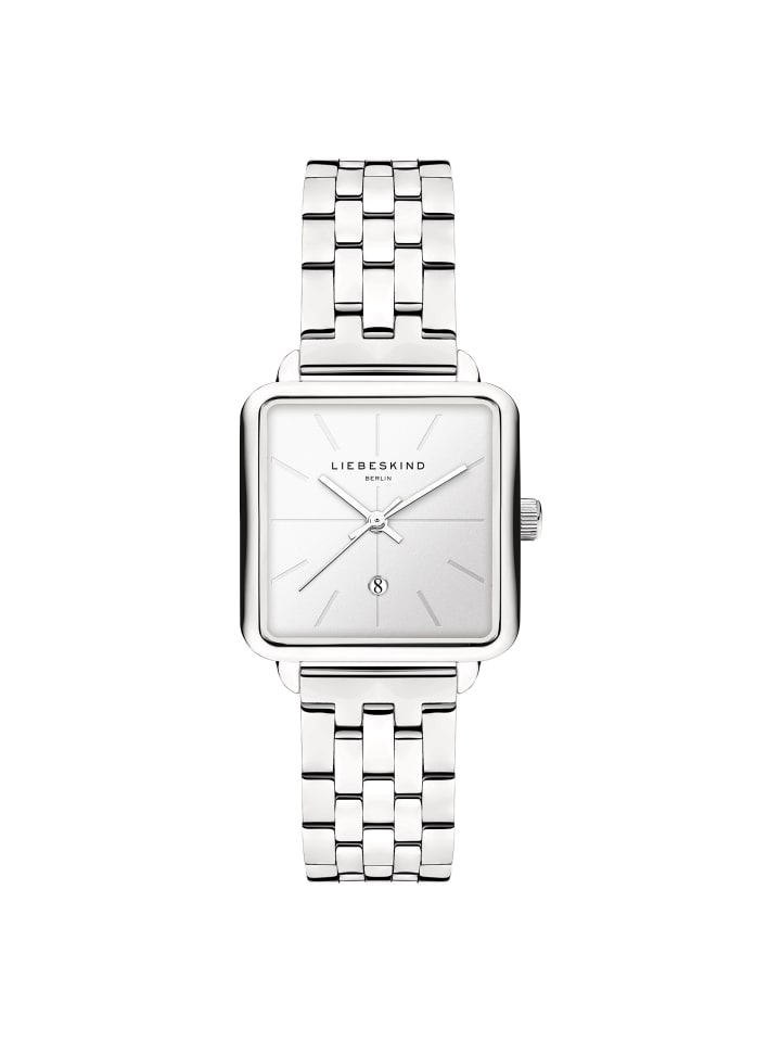 Armbanduhr Square Classic in silber