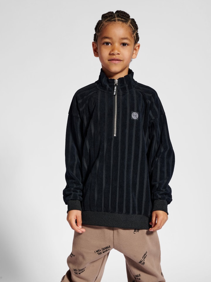 Halbreißverschluss Jacke Stscarson Kinder in BLACK