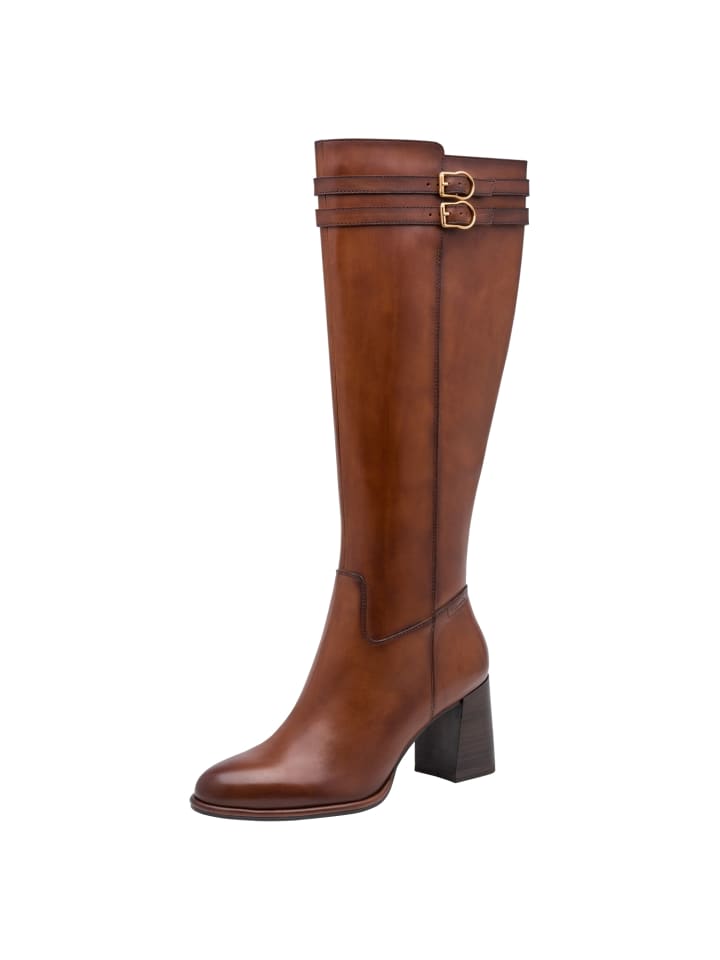 Stiefel in cognac