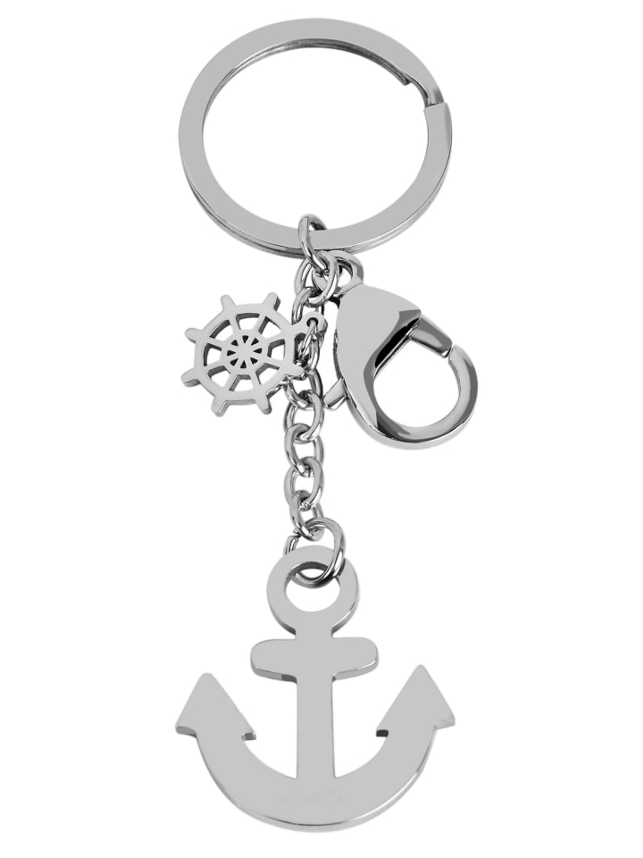 Unisex Anhänger – Schlüsselanhänger aus Edelstahl in silber