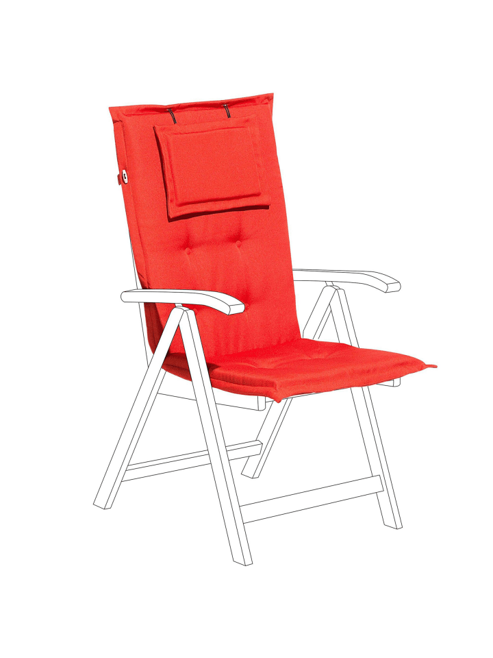 Auflagen TOSCANA in Rot - (W) 50 x (H) 71 x (L) 45 cm