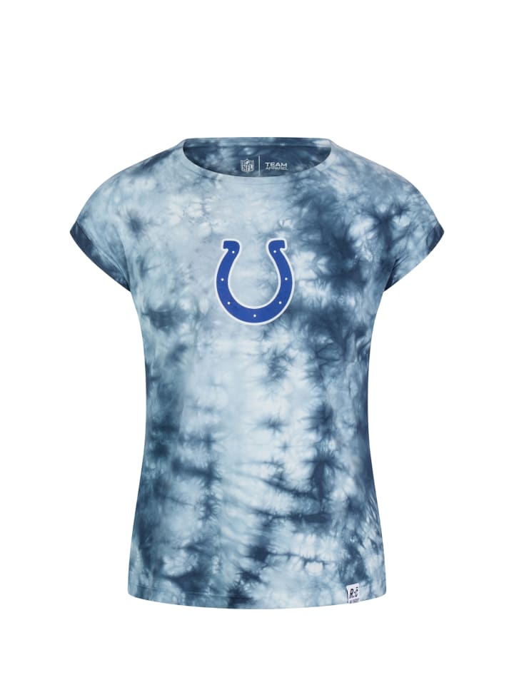 T-shirt NFL Colts in Blue Tie-Dye