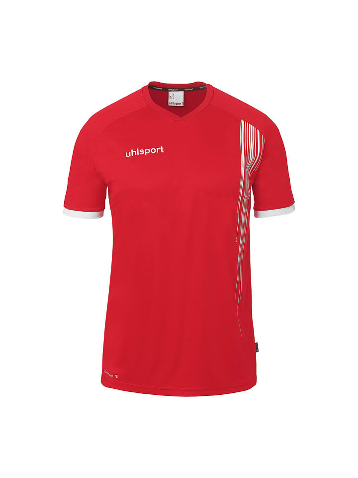 Trainings-T-Shirt Impulse Kids in rot/weiß