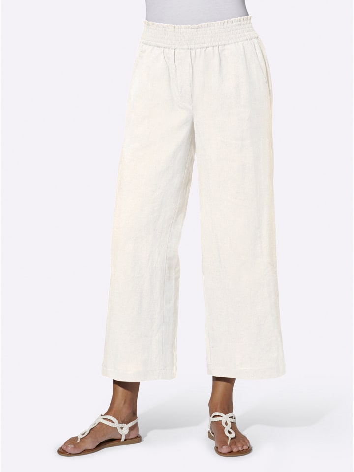 Culotte in ecru