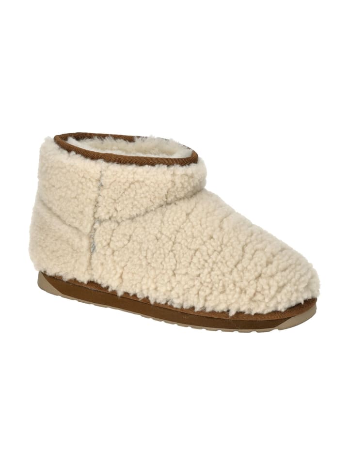Hausschuhe in Beige