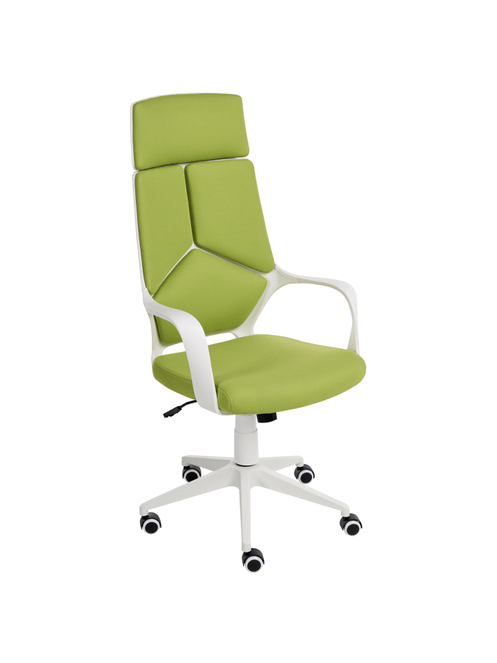 Professioneller Bürostuhl DELIGHT II in Grün/Weiß