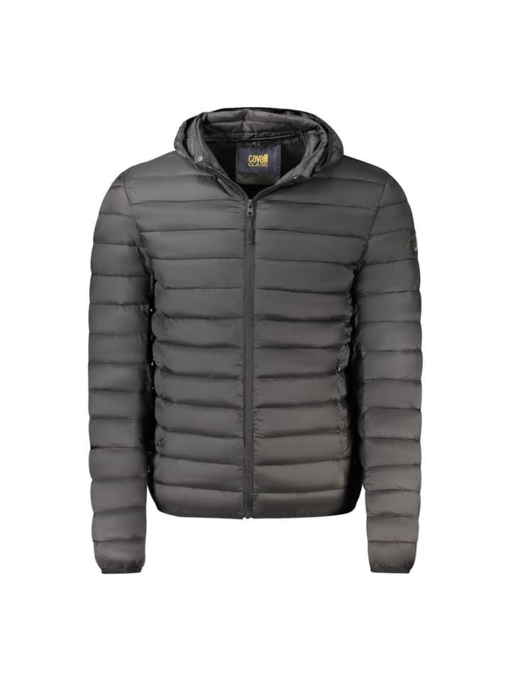 Schwarz Polyester Herren Hell Jacke
