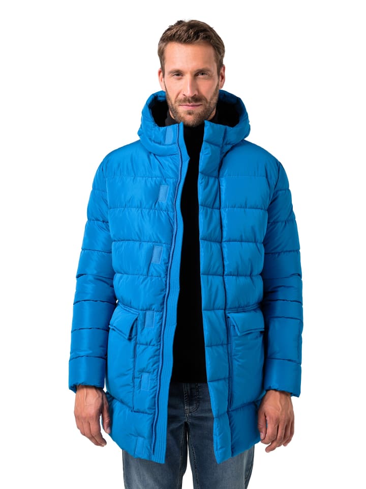 Parka in mittelblau