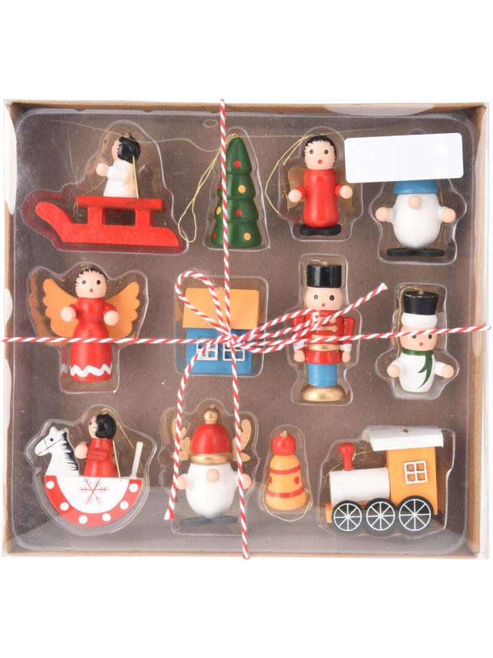 Weihnachtsbaumspielzeuge in mehrfarben