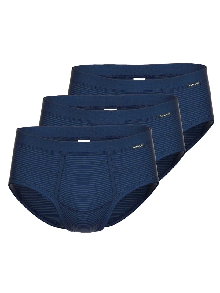 Slip 3er Pack in Dunkelblau
