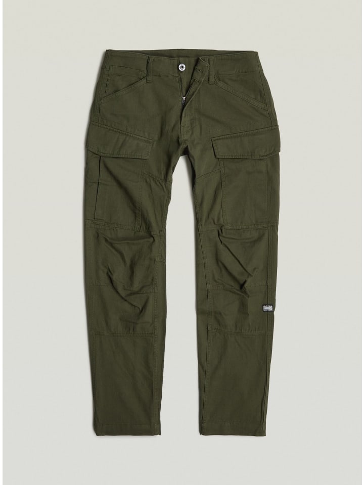 Cargohose 3D Regular Tapered dk bronze green