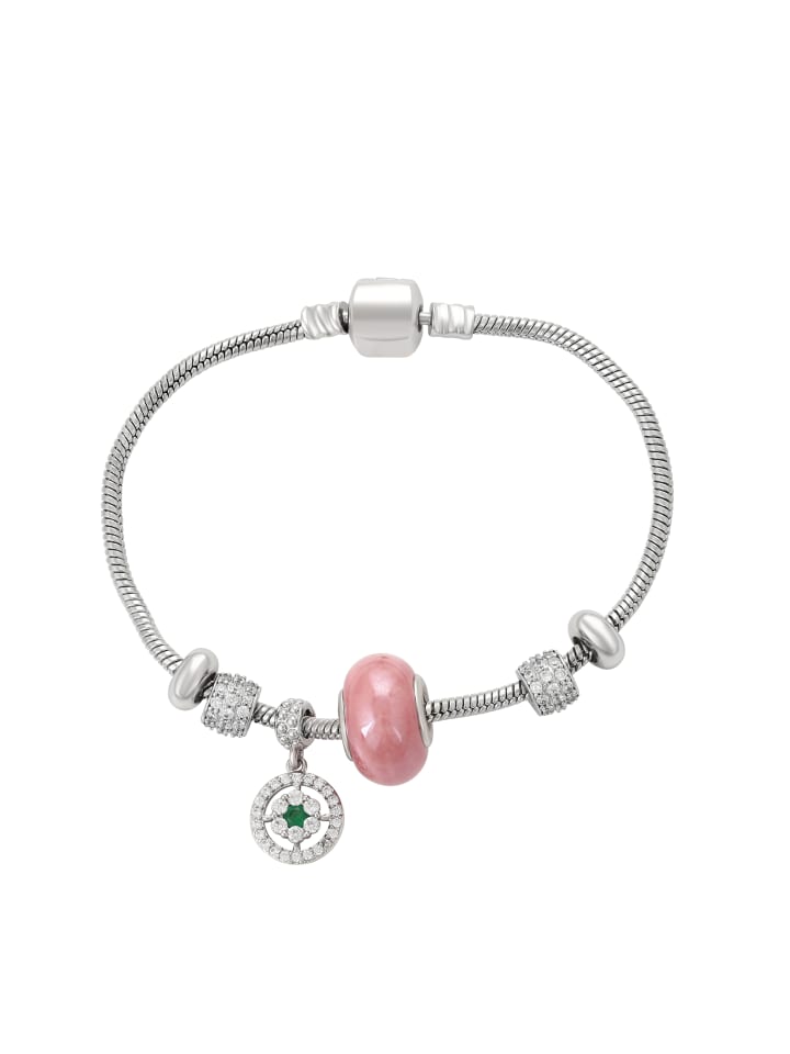 Women Bracelet in Silver Rose