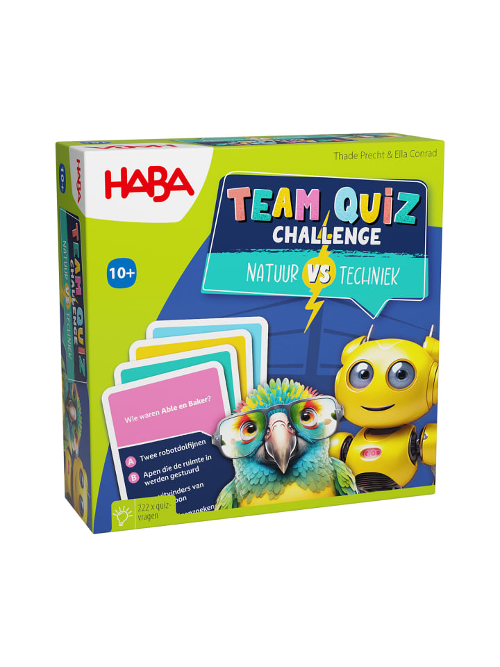Spiel Team Quiz Challenge in Natur vs. Technik