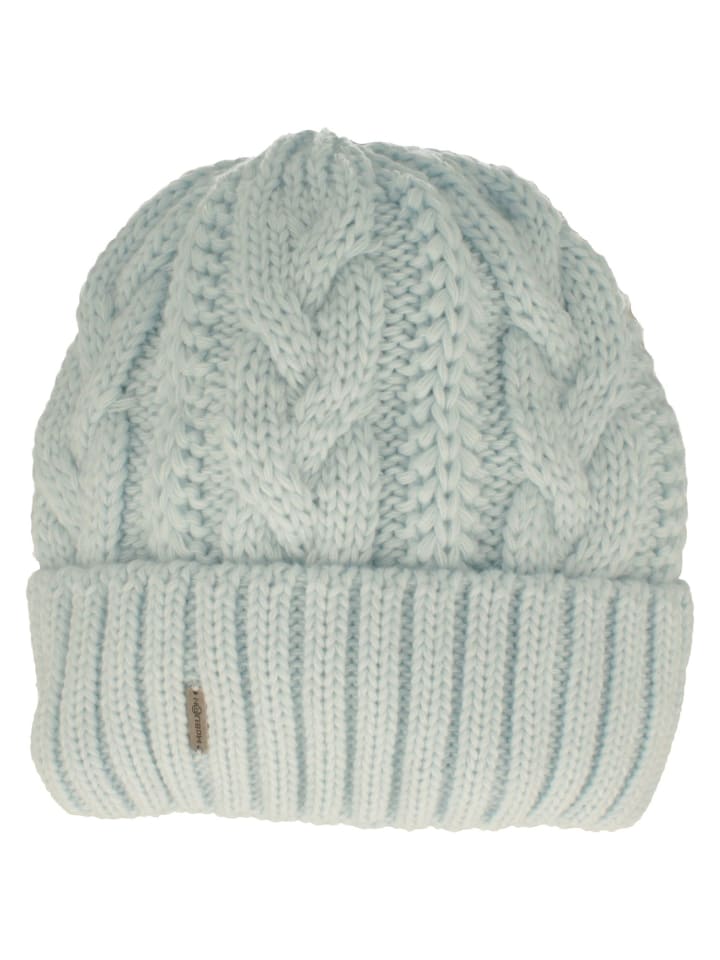 Strickmütze in blau