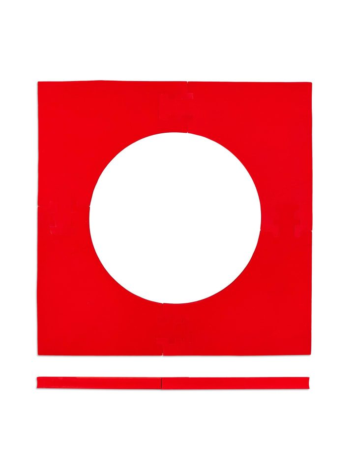 Dartscheibe Schutzring in Rot - Ø71 cm