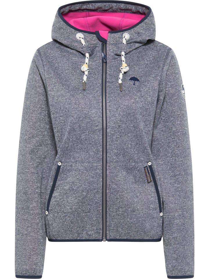 Damen Funktionsjacke in Marine Melange