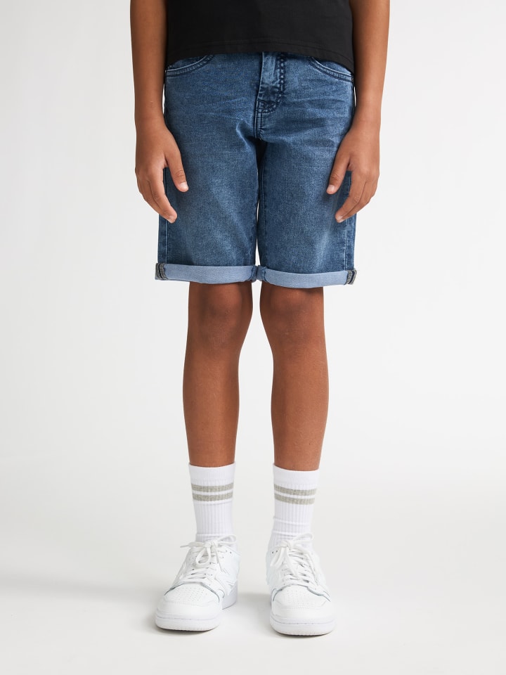 Jackson Denim-Jogger-Shorts Gonzaga in Blau