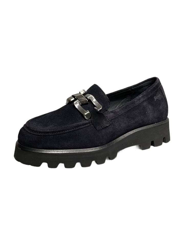 Plateau Slipper in Schwarz