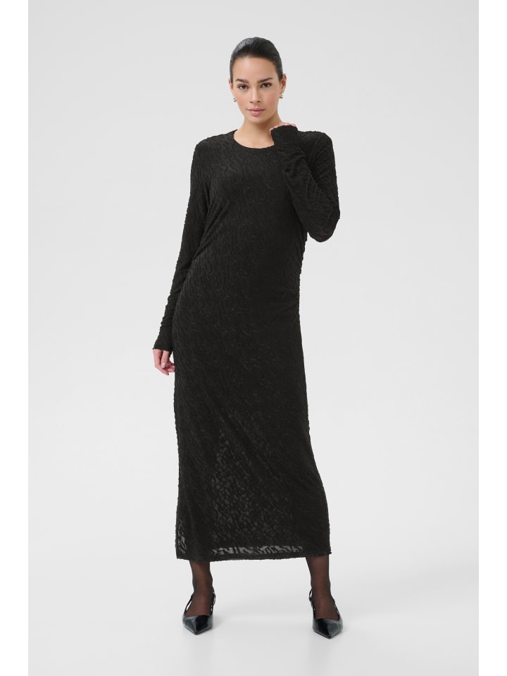 Kleid KAzeverina Tight fit in Black Deep