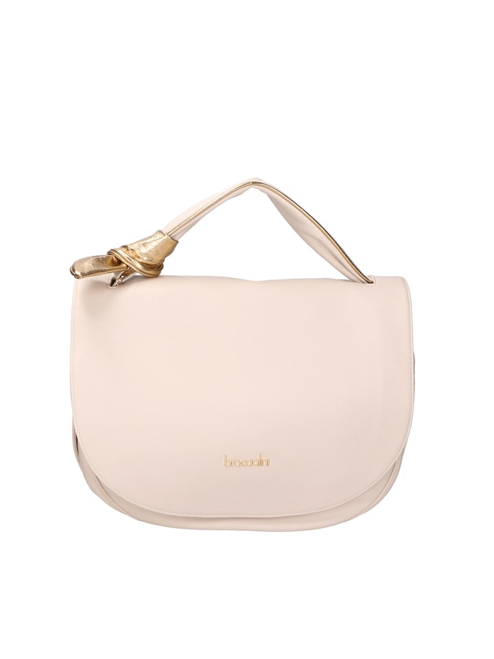 Schultertasche in BEIGE