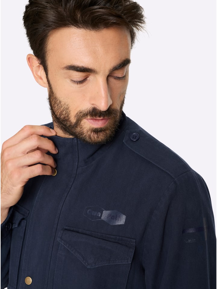 Longjacke in marine