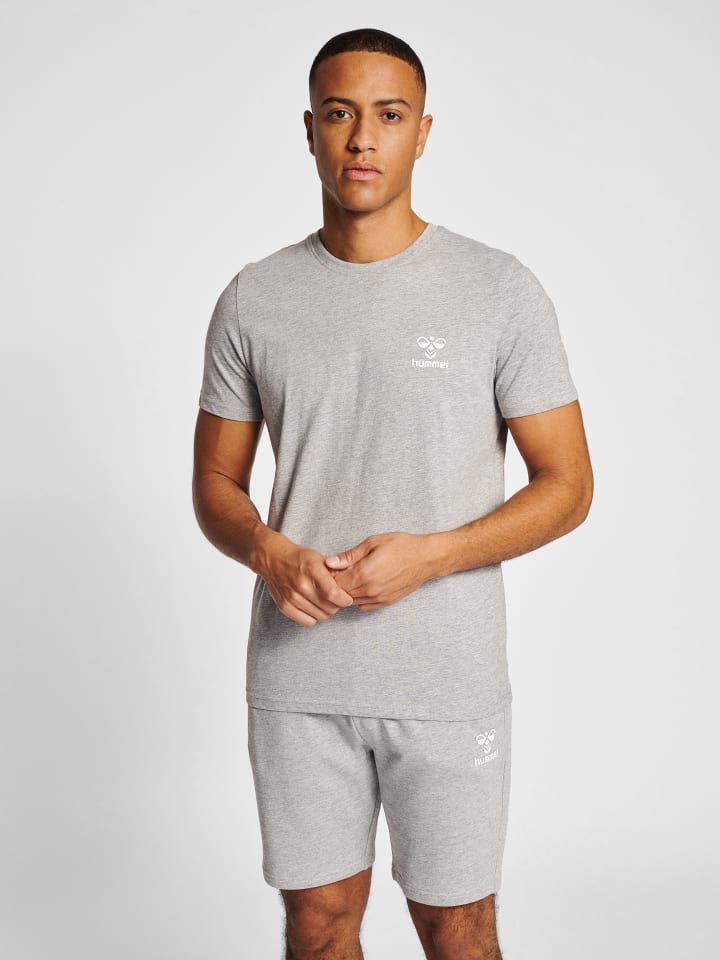 T-Shirt Hmlicons Herren in GREY MELANGE