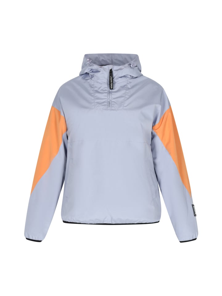 Damen Blouson in Grauviolett Colorblock