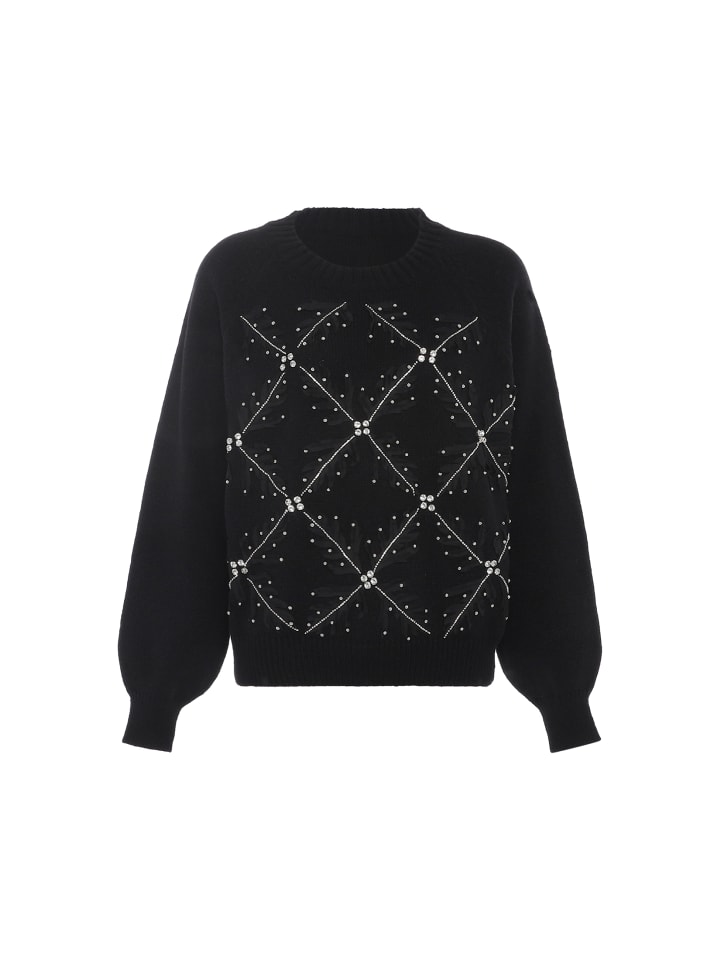 Damen Sweater in SCHWARZ