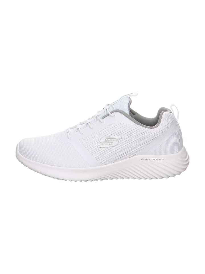 Sportliche Schnürschuhe in Weiß