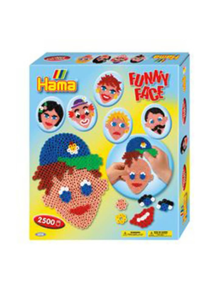 Geschenkpackung Funny Face Midi-Bügelperlen - ab 5 Jahren