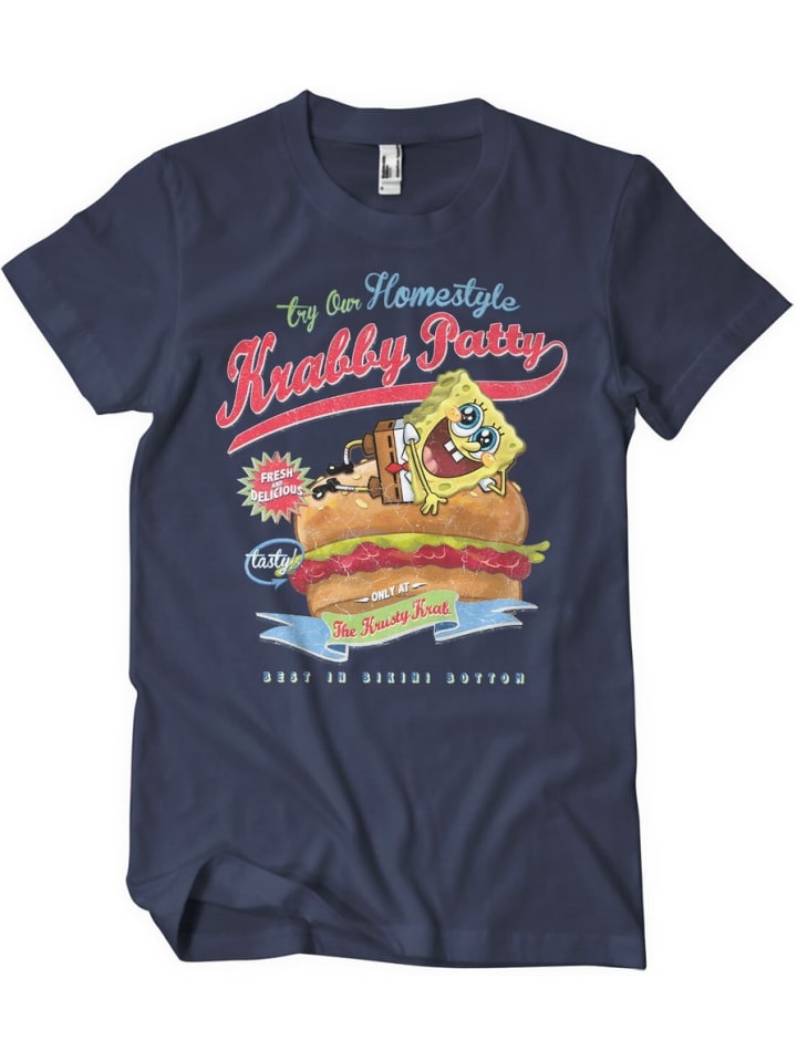 T-Shirt in Blau