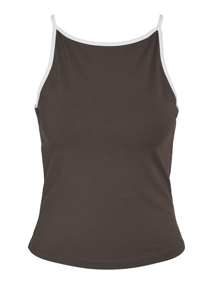 Tanktop in Chocolate Brown1