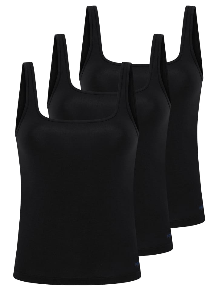 Unterhemd / Top GO Sense in Schwarz