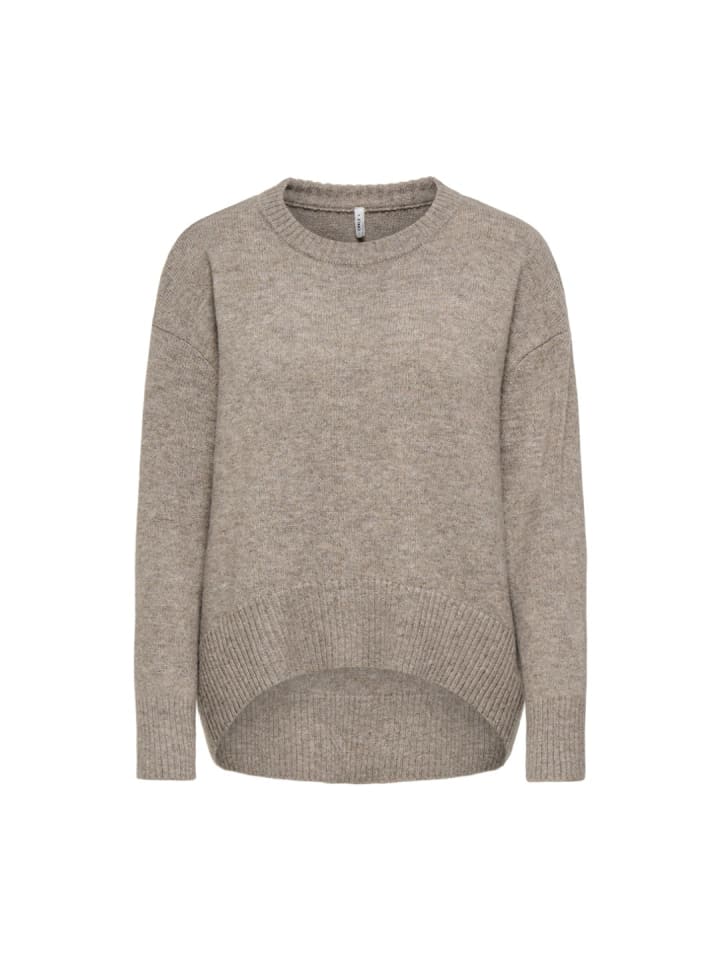 Pullover in taupe gray