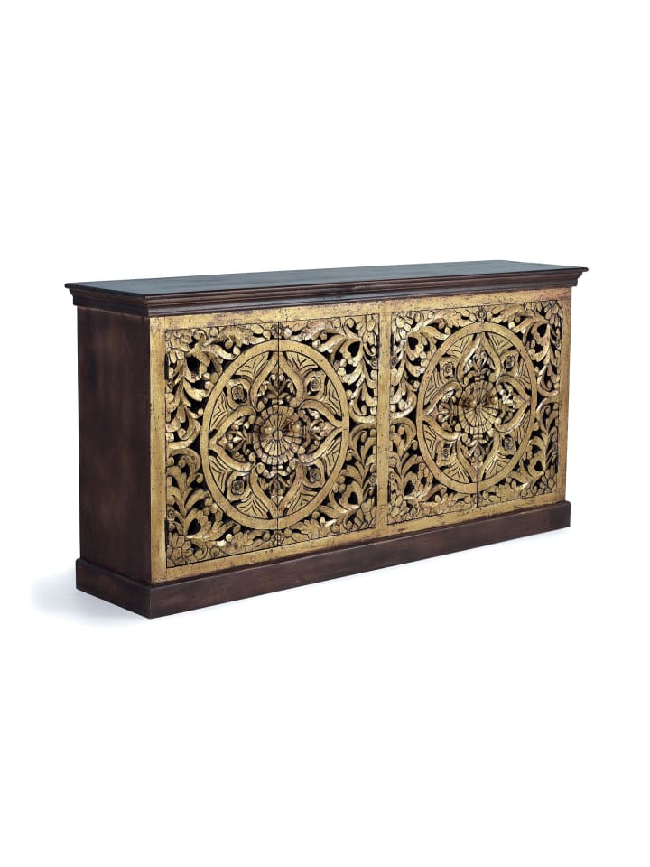 Sideboard aus Mangoholz in Brown