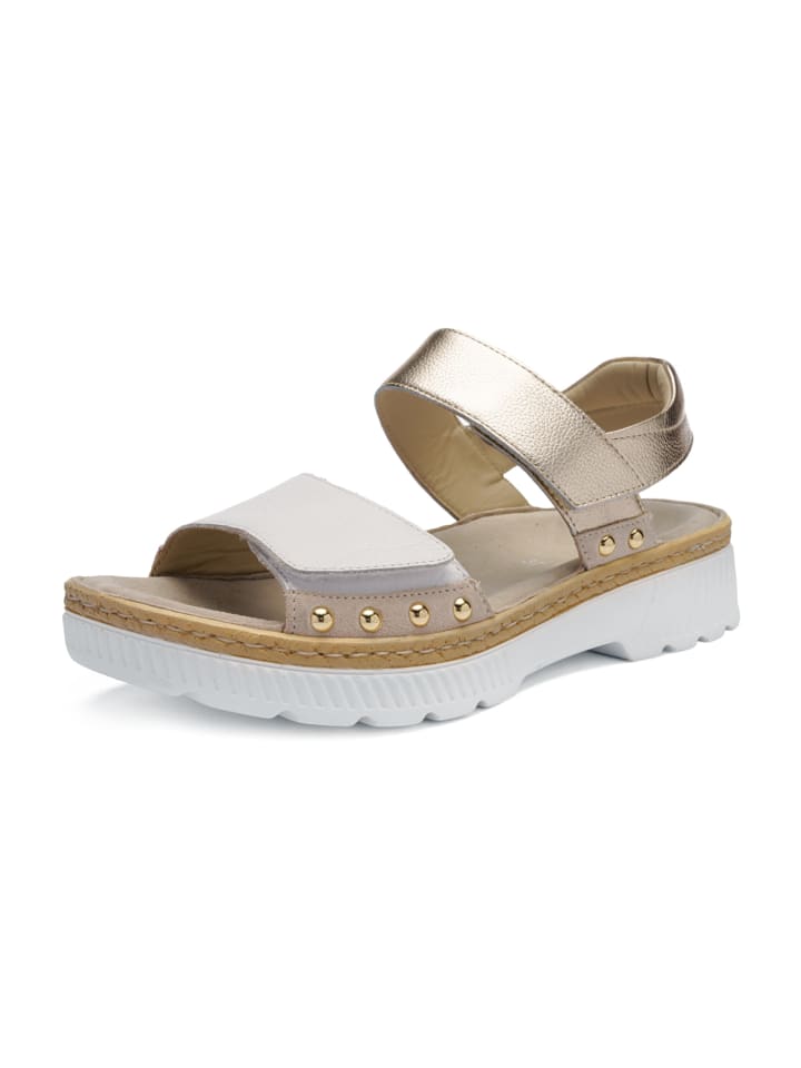 Sandalen in Gold