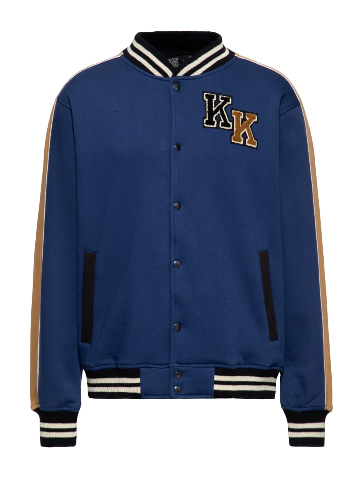 King Kerosin Collegejacke KK in navy