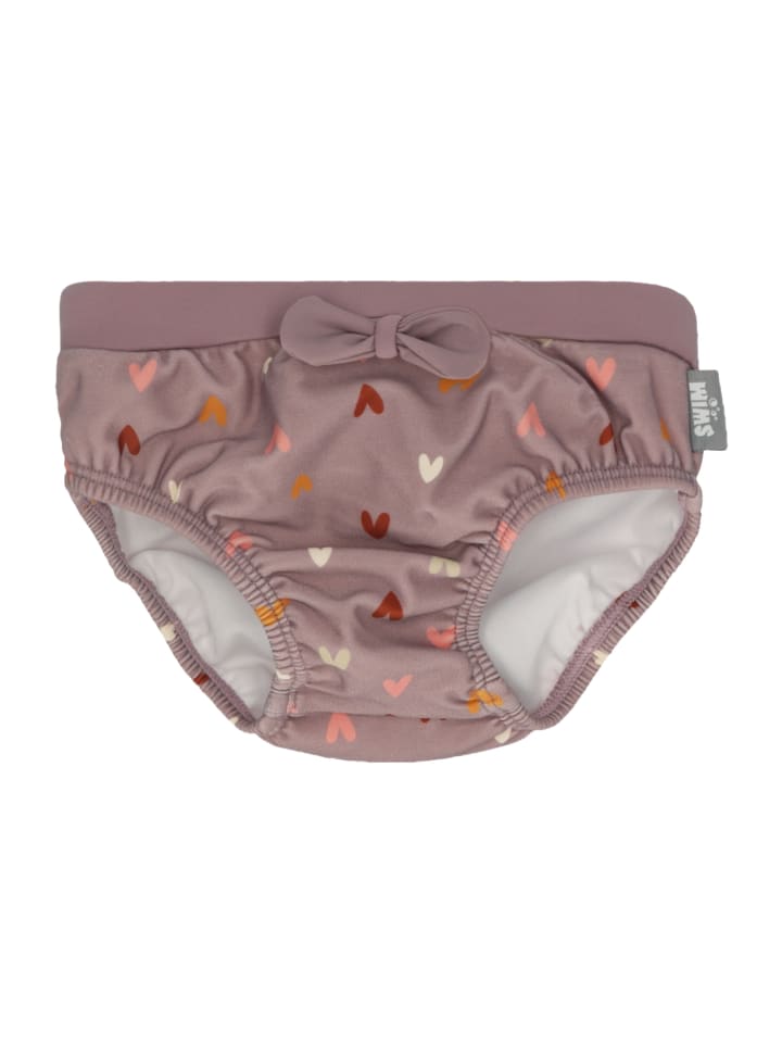 Badehose Herz in lila