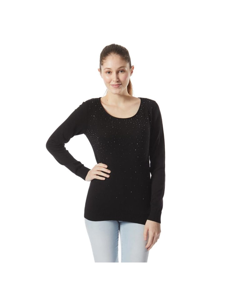 Schwarz Kaschmir Pullover