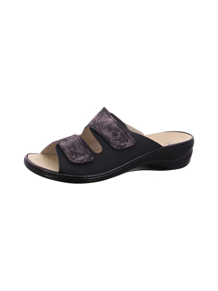 Pantolette in Schwarz