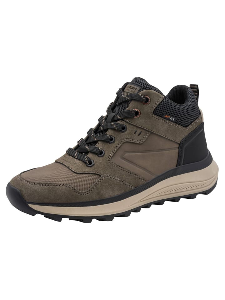 Stiefelette in TAUPE COMB