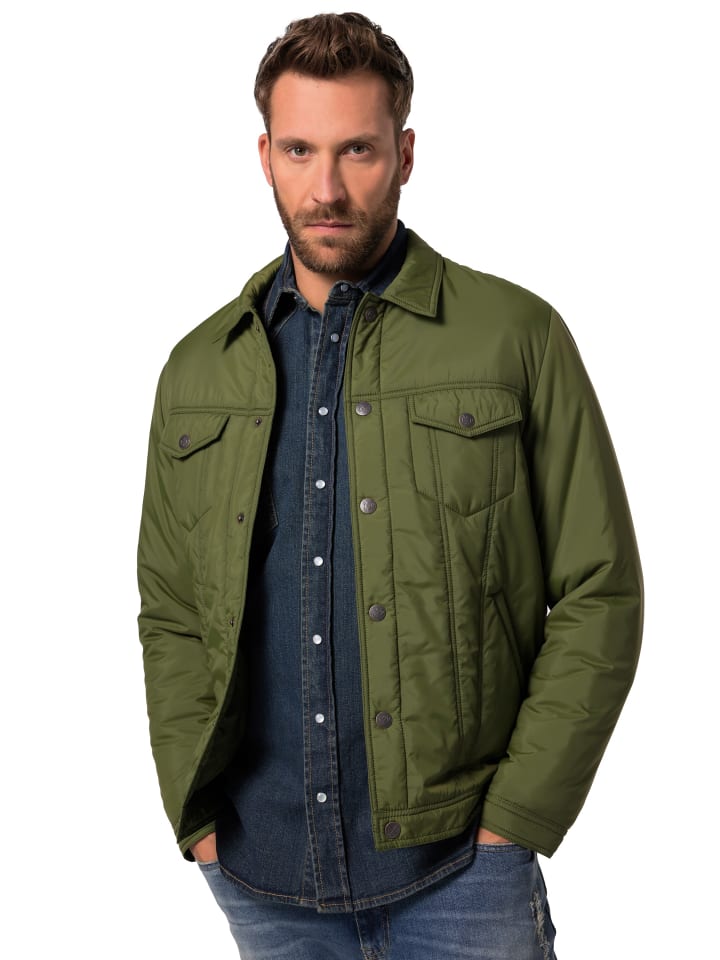 Übergangsjacke in kaktus
