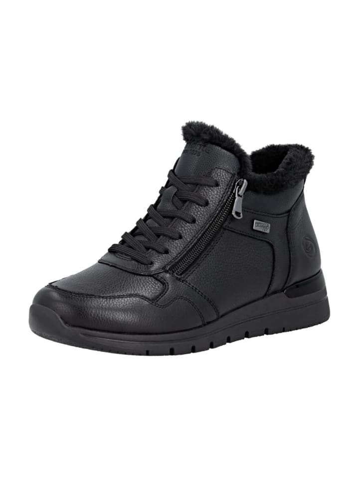 Schnürboots in Schwarz