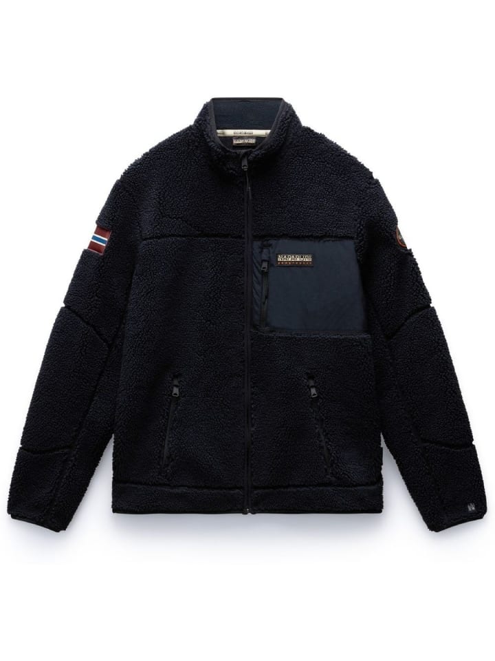 Pullover "Yupik Fz 3" in Schwarz