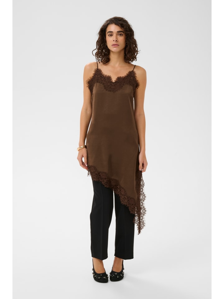 Kleid KAthilde Tight fit in Seal Brown CC