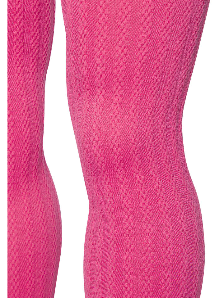 Feinstrumpfhose in 2x pink